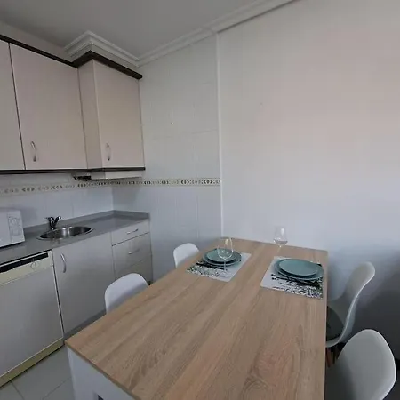 Apartament Baiona, Primera Linea De Playa Ladeira, Terraza. Baiona