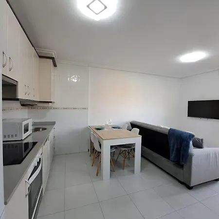 Appartement Baiona, Primera Linea De Playa Ladeira, Terraza.