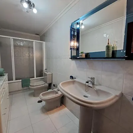 Appartement Baiona, Primera Linea De Playa Ladeira, Terraza.