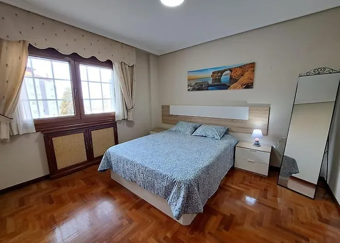 Baiona, Primera Linea De Playa Ladeira, Terraza. Apartament Baiona