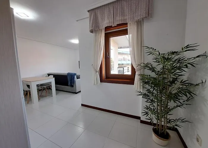 Baiona, Primera Linea De Playa Ladeira, Terraza. *